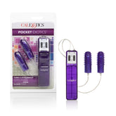 Turbo 8 Accelerator Double Bullet Vibrator with Tickler Sleeve BULLETS